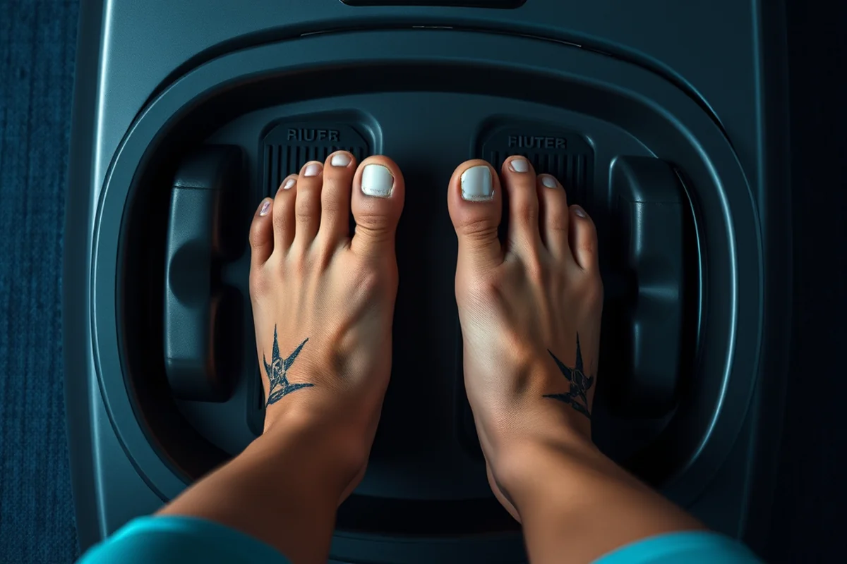 foot massage machine — Foot Massage Machine (the finished result)